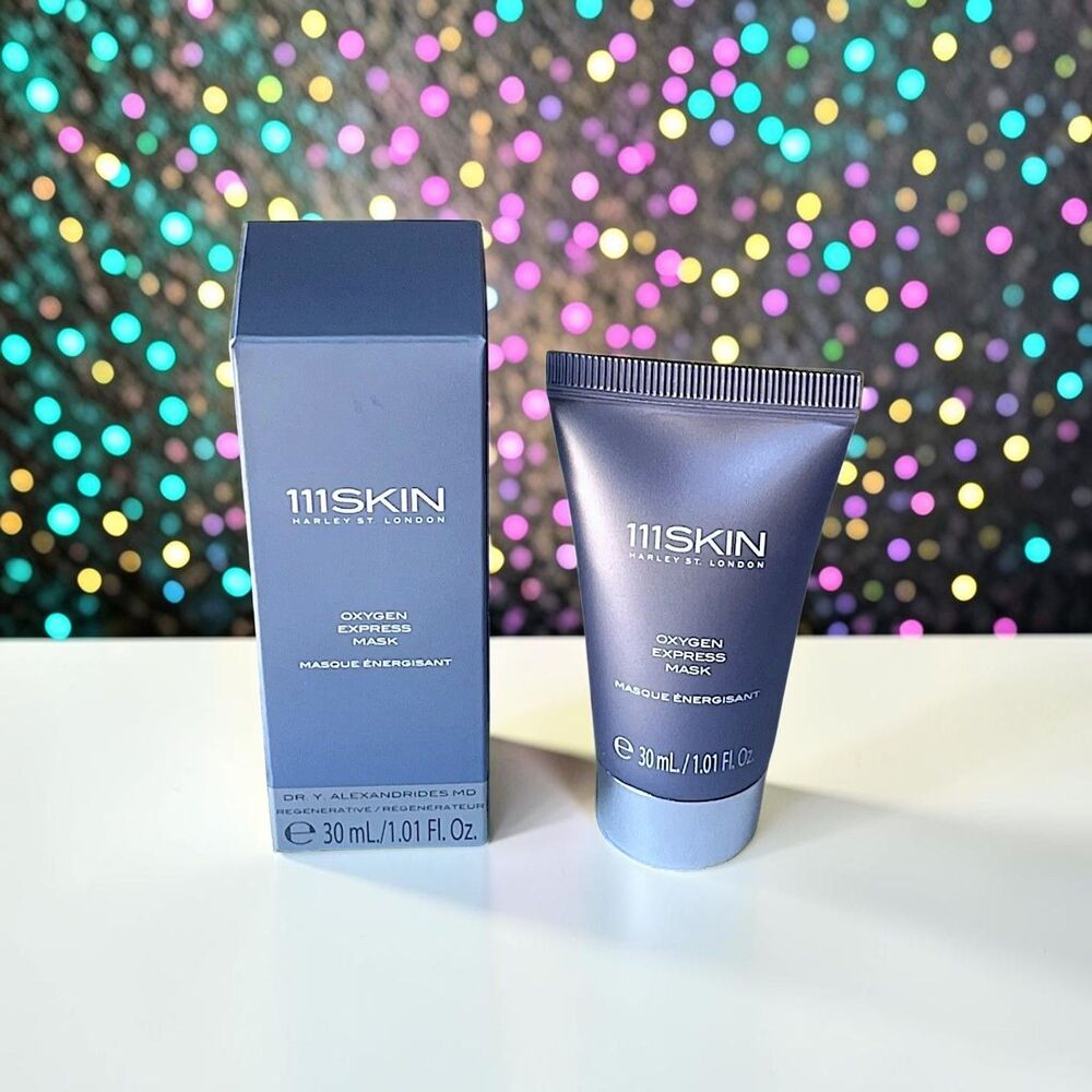 111SKIN Oxygen Express Mask Tighten Refine Tone 1.01 fl oz Brand New In Box